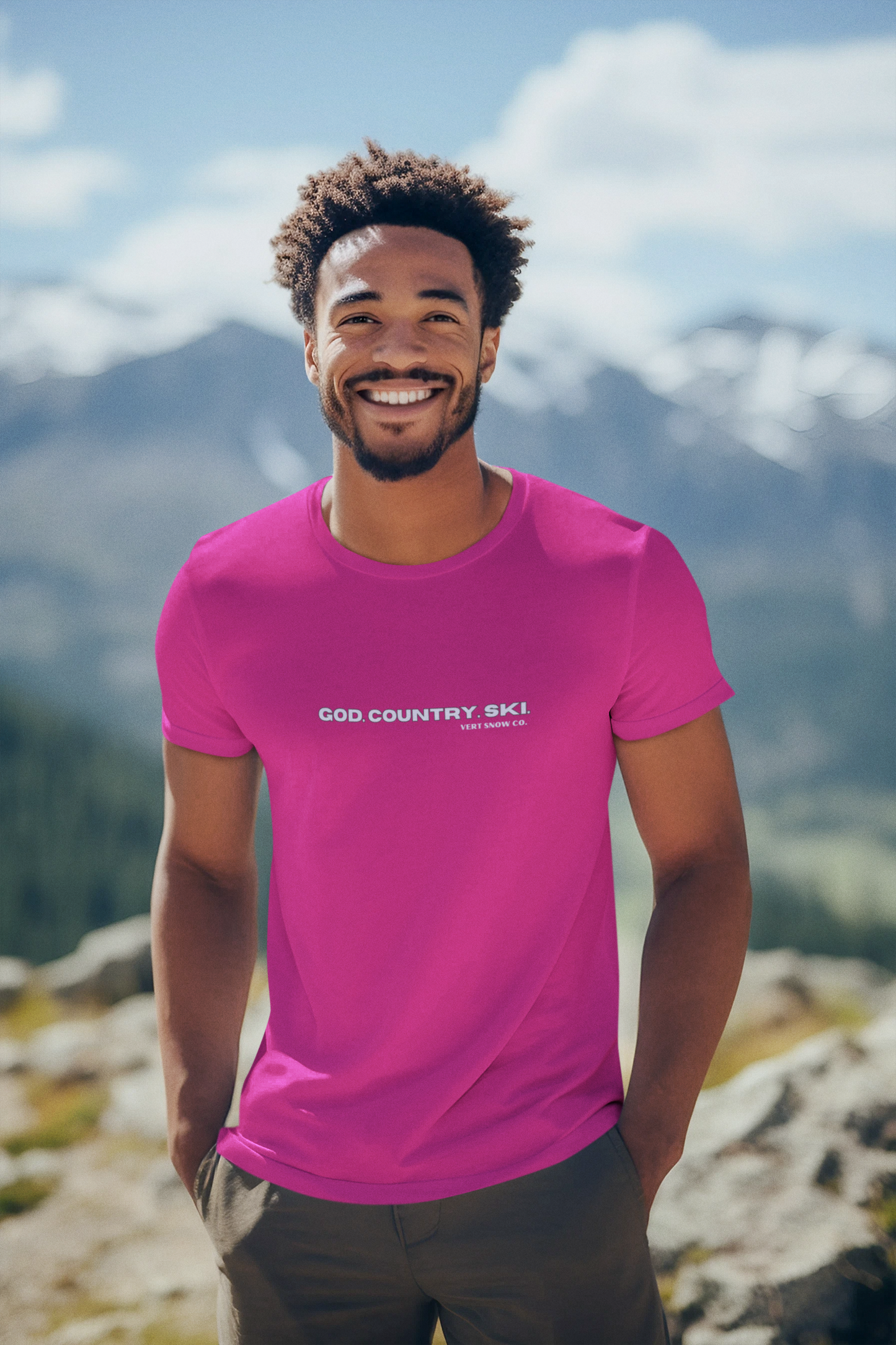 God. Country. Ski. T-Shirt | Vert Snow Co.